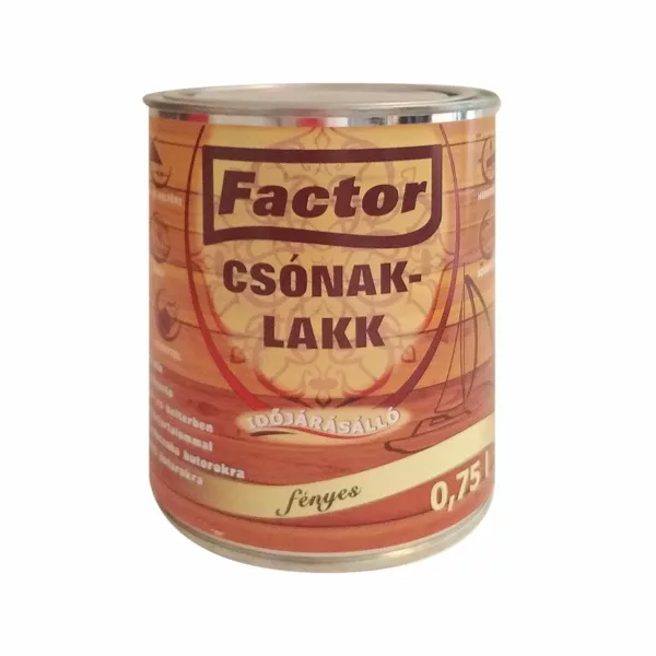 FACTOR Csónaklakk 0,75 l